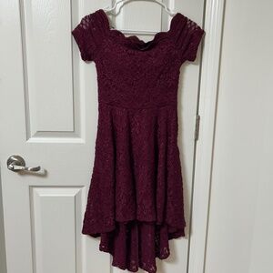 Sparkly Burgundy Cocktail dress